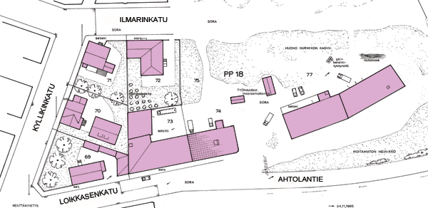 Map of the block