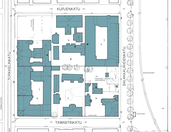 Map of the block